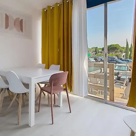 Jardins Du Port B1019 Rdc Clim Loggia Parking Wi-fi Piscine *